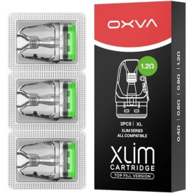 Oxva - XLIM POD DI RICAMBIO TOP FILL DA 1,2 ohm - 3 PEZZI - 3ml