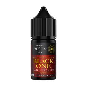 MINI SHOT - Vapehouse by Vapor Cave - Tobacco Selection - THE BLACK ONE - aroma 10+20 in flacone da 30ml