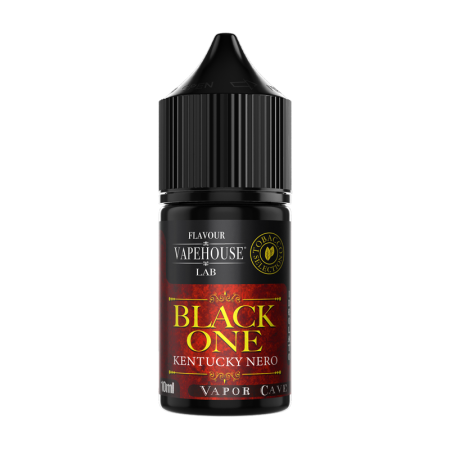 MINI SHOT - Vapehouse by Vapor Cave - Tobacco Selection - THE BLACK ONE - aroma 10+20 in flacone da 30ml