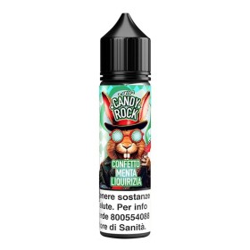SHOT - Flavour Art - Candy Rock - CONFETTO MENTA LIQUIRIZIA - aroma 20+40 in flacone da 60ml