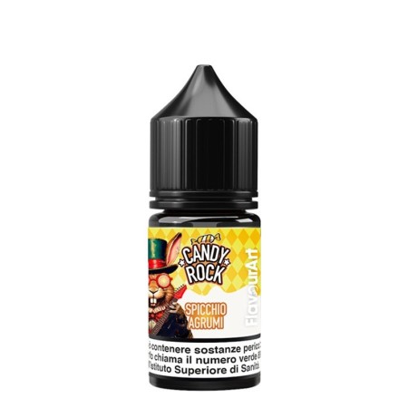 MINI SHOT - Flavour Art - Candy Rock - SPICCHIO AGRUMI - aroma 10+20 in flacone da 30ml
