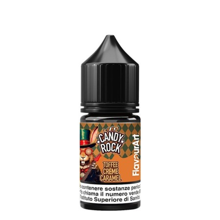MINI SHOT - Flavour Art - Candy Rock - TOFFEE CREME CARAMEL - aroma 10+20 in flacone da 30ml