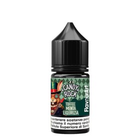 MINI SHOT - Flavour Art - Candy Rock - TOFFEE MENTA LIQUIRIZIA - aroma 10+20 in flacone da 30ml