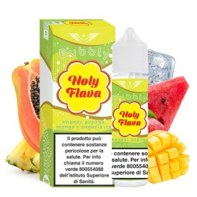 SHOT - Holy Vape - Holy Flava - ANANAS PAPAYA MANGO E ANGURIA ICE - aroma 20+40 in flacone da 60ml