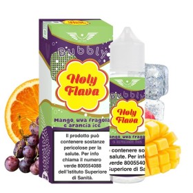 SHOT - Holy Vape - Holy Flava - MANGO UVA FRAGOLA E ARANCIA ICE - aroma 20+40 in flacone da 60ml