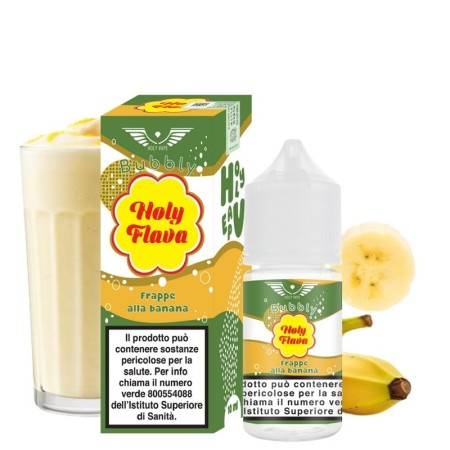 MINI SHOT - Holy Vape - Holy Flava - FRAPPE' ALLA BANANA - aroma 10+20 in flacone da 30ml