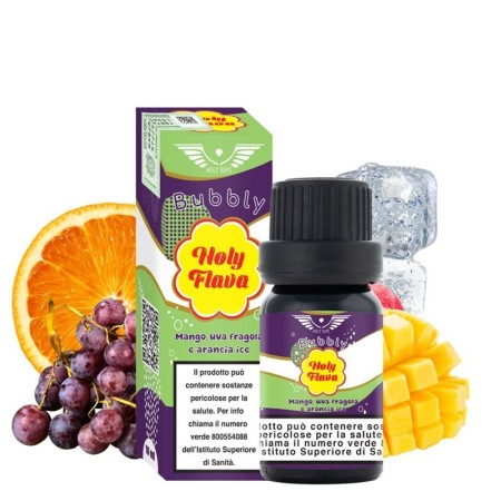 Holy Vape - Holy Flava - MANGO UVA FRAGOLA E ARANCIA ICE - aroma 10ml