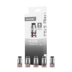 Smoktech - D-COIL 0,15 ohm - PACK 5 RESISTENZE