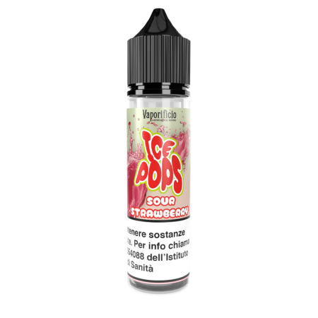 SHOT - Vaporificio - Ice Pops - SOUR STRAWBERRY - aroma 20+40 in flacone da 60ml