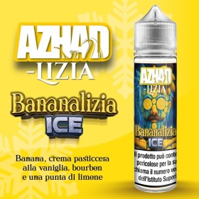 SHOT - Azhad's Elixirs - Lizia - BANANALIZIA ICE - aroma 20+40 in flacone da 60ml