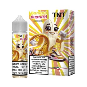 SHOT - TNT Vape - BANANA CUSTARD - aroma 20+40 in flacone da 60ml