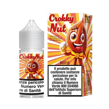 MINI SHOT - TNT Vape - CROKKY NUT - aroma 10+10 in flacone da 30ml