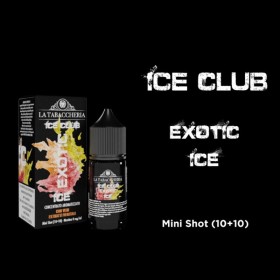 MINI SHOT - La Tabaccheria - Ice Club - EXOTIC ICE - aroma 10+10 in flacone da 30ml