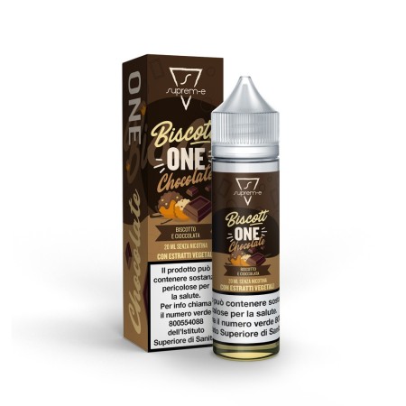 SHOT - Suprem-e - One - BISCOTTONE CHOCOLATE - aroma 20+40 in flacone da 60ml