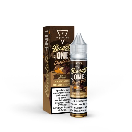MINI SHOT - Suprem-e - One - BISCOTTONE CHOCCOLATE - aroma 10+10 in flacone da 20ml