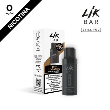 Lik Bar by Suprem-e - STILL POD PRECARICATA 0mg/ml - Dry Tobacco