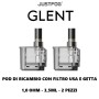 Justfog - GLENT FILTER POD 1,0 ohm - 2 PEZZI