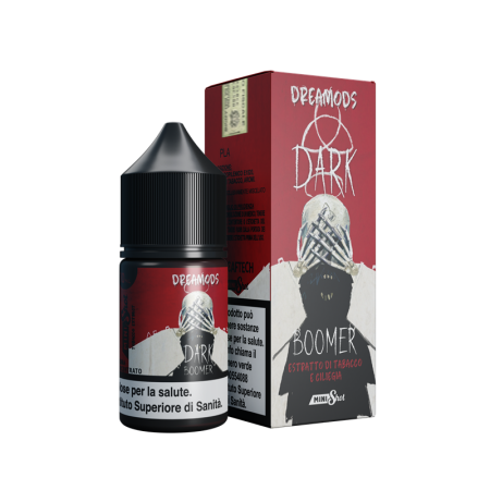 MINI SHOT - Dreamods - Dark il Santone - BOOMER - aroma 10+10 in flacone da 20ml