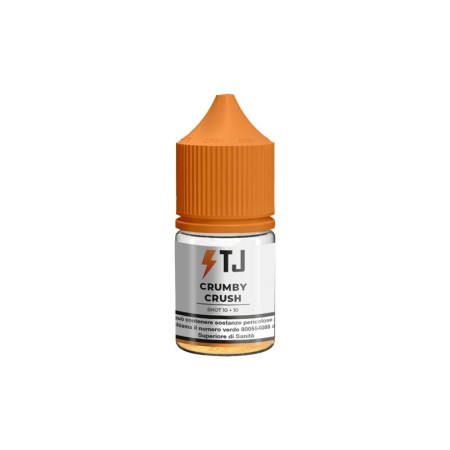 MINI SHOT - T-Juice - CRUMBY CRUSH - aroma 10+10 in flacone da 30ml