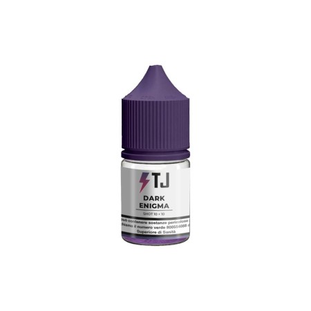 MINI SHOT - T-Juice - DARK ENIGMA - aroma 10+10 in flacone da 30ml