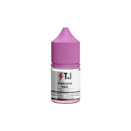 MINI SHOT - T-Juice - DRAGON RED - aroma 10+10 in flacone da 30ml