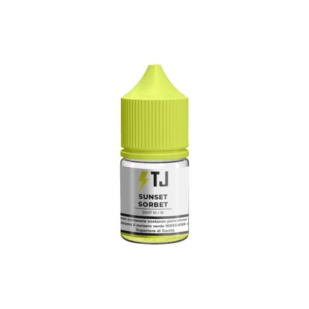 MINI SHOT - T-Juice - SUNSET SORBET - aroma 10+10 in flacone da 30ml