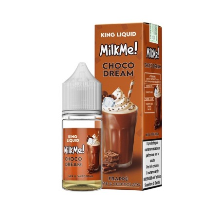 MINI SHOT - King Liquid - Milk Me - CHOCO DREAM - aroma 10+10 in flacone da 30ml