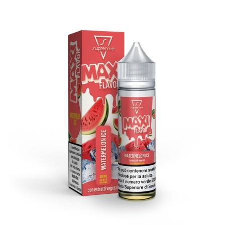 SHOT - Suprem-e - Maxi Flavor - WATERMELON ICE - aroma 20+40 in flacone da 60ml