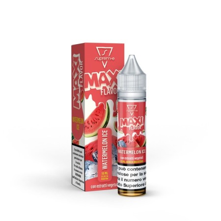 MINI SHOT - Suprem-e - Maxi Flavor - WATERMELON ICE - aroma 10+10 in flacone da 20ml