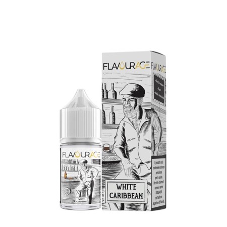 MINI SHOT - Flavourage - Premium - WHITE CARIBBEAN - aroma 10+10 in flacone da 30ml