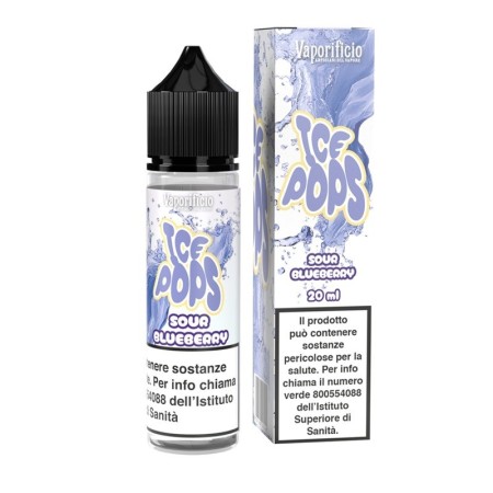 SHOT - Vaporificio - Ice Pops - SOUR BLUEBERRY - aroma 20+40 in flacone da 60ml