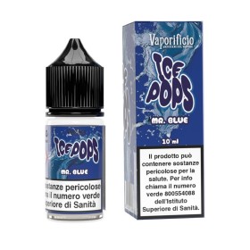 MINI SHOT - Vaporificio - Ice Pops - MR BLUE - aroma 10+10 in flacone da 30ml
