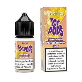 MINI SHOT - Vaporificio - Ice Pops - PINEAPPLE PEACH MANGO - aroma 10+10 in flacone da 30ml