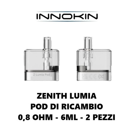 Innokin - ZENITH LUMIA POD DI RICAMBIO da 0,8 ohm - 2 PEZZI