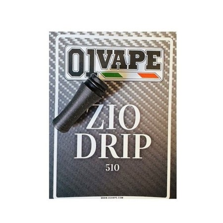01 Vape - ZIODRIP 510 Drip Tip - Black