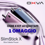 Oxva - SLIMSTICK X POD MOD KIT 2ml - 1400mAh - OGNI 4 KIT ACQUISTATI 1 IN OMAGGIO