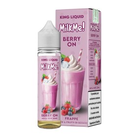 SHOT - King Liquid - Milk Me - BERRY ON - aroma 20+40 in flacone da 60ml