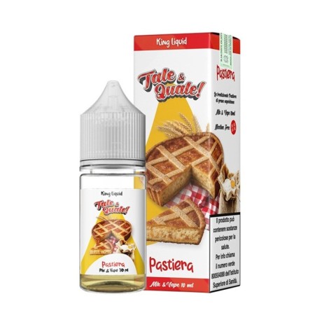 MINI SHOT - King Liquid - Tale & Quale - PASTIERA - aroma 10+10 in flacone da 30ml
