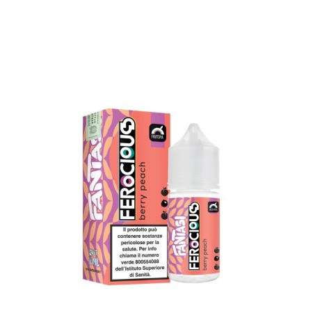 MINI SHOT - Fantasi - Ferocious - BERRY PEACH  - aroma 10+10 in flacone da 30ml