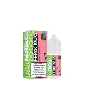 MINI SHOT - Fantasi - Ferocious - PEAR DROPS  - aroma 10+10 in flacone da 30ml