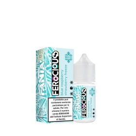 MINI SHOT - Fantasi - Ferocious Max Ice - BLUE RASPBERRY STRAWBERRY FREEZE - aroma 10+10 in flacone da 30ml