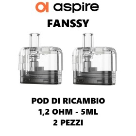 Aspire - FANSSY POD DI RICAMBIO 1,2 ohm - 2 PEZZI