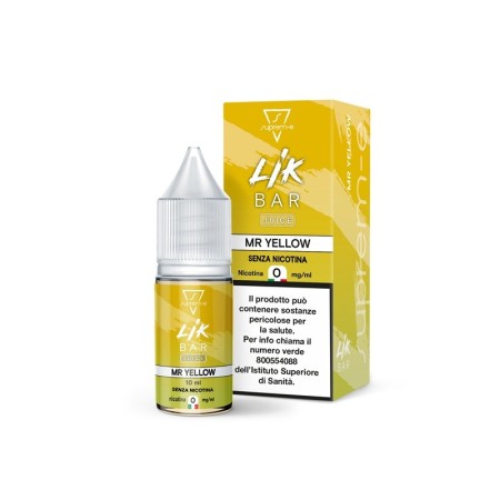 Lik Bar by Suprem-e - MR YELLOW 0mg/ml - Liquido pronto ai sali di nicotina 10ml