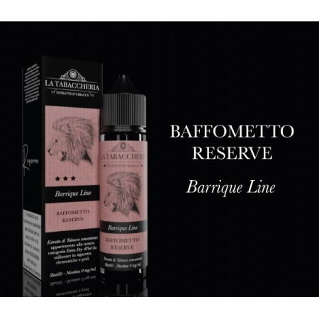 SHOT - La Tabaccheria - Extra Dry - BAFFOMETTO RESERVE - aroma 20+40 in flacone da 60ml