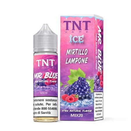 SHOT - TNT Vape - Fruity Ice - MR BLUE ICE - aroma 20+40 in flacone da 60ml