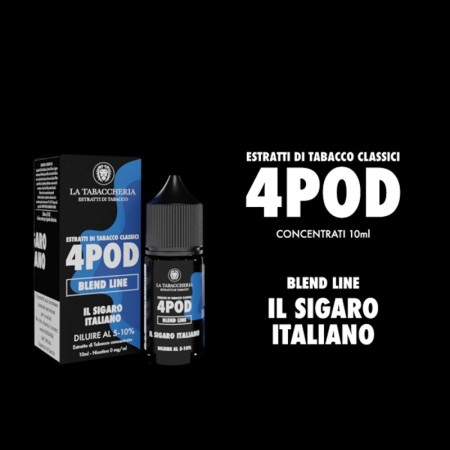 La Tabaccheria - 4Pod Blend Line - IL SIGARO ITALIANO - aroma 10ml