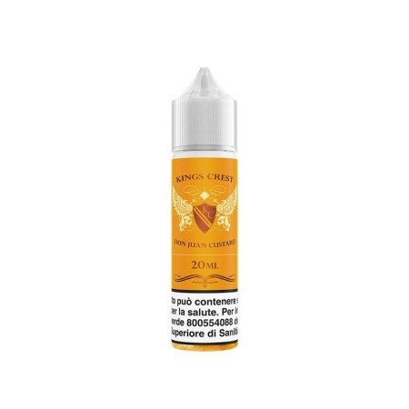 SHOT - King Crest - DON JUAN CUSTARD - aroma 20+40 in flacone da 60ml