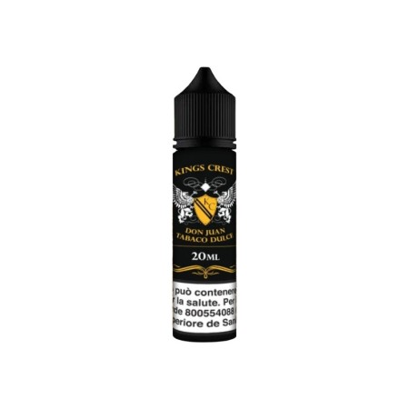SHOT - King Crest - DON JUAN TABACO DULCE - aroma 20+40 in flacone da 60ml