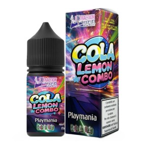MINI SHOT - Playmania by Extraction Mania - COLA LEMON COMBO - aroma 10+10 in flacone da 30ml