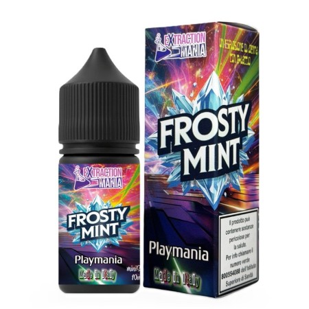 MINI SHOT - Playmania by Extraction Mania - FROSTY MINT - aroma 10+10 in flacone da 30ml